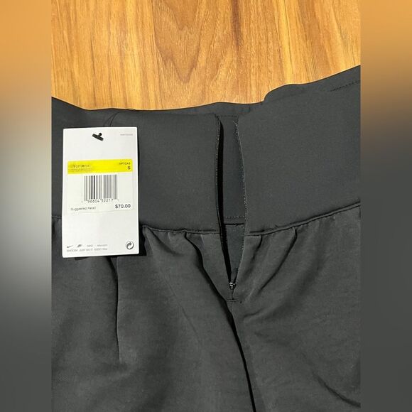 Nike Women's Team TechPack Woven Short High Waist Size Small Grey Black - Picture 5 of 9